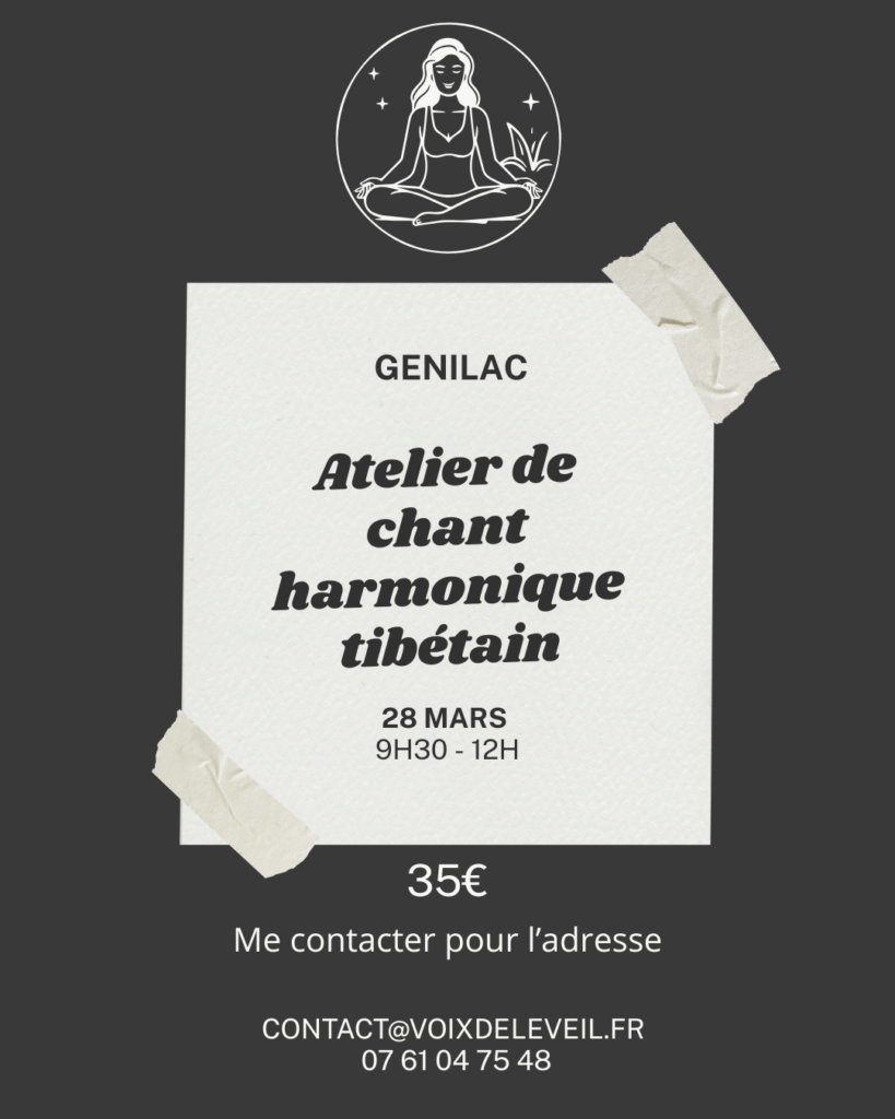 Offres : formations, consultations et ateliers, mission de vie atelier de chant harmonique à génilac